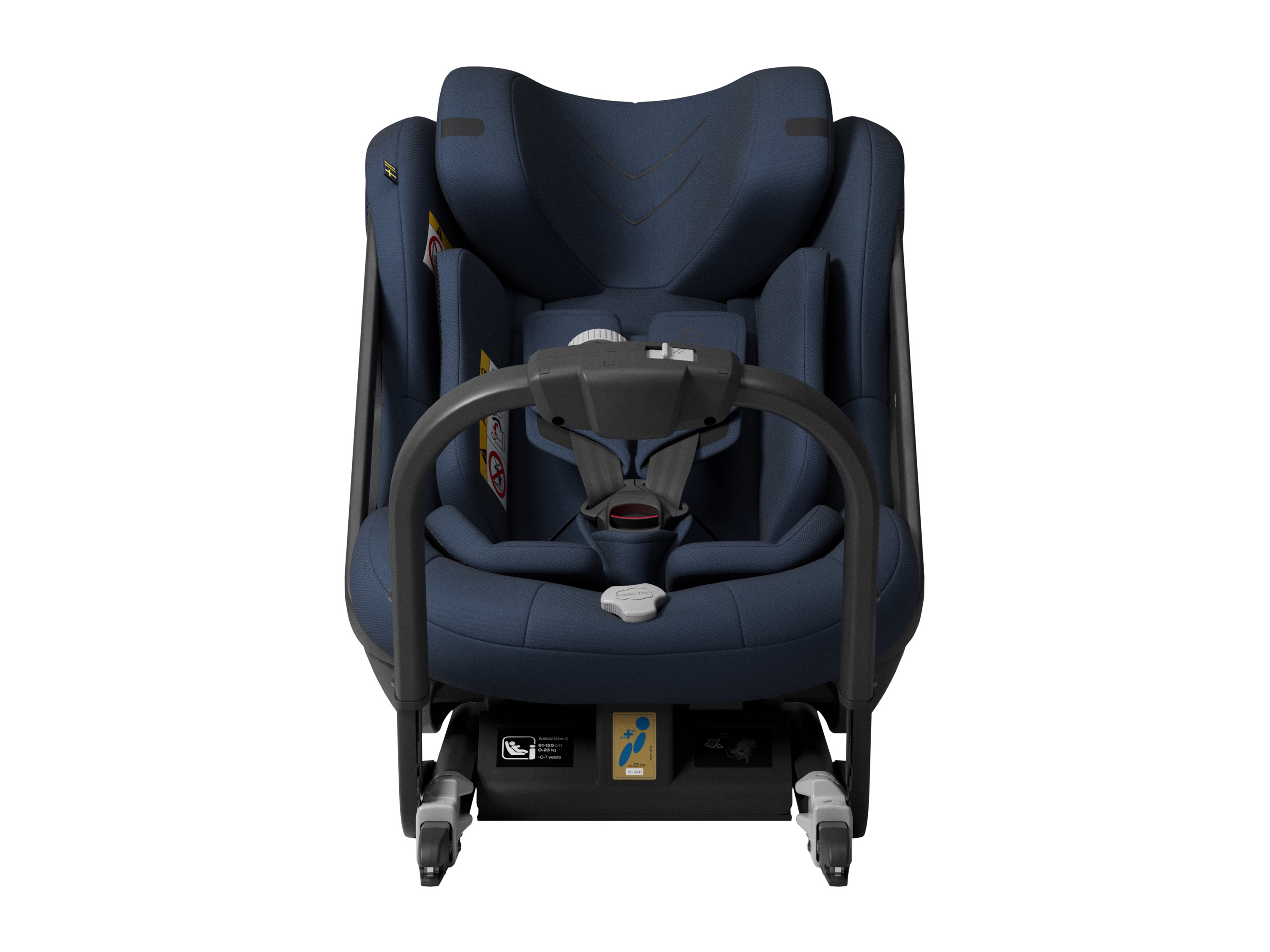 image Kindersitz One 3 in Glacier Lake Blue Frontansicht