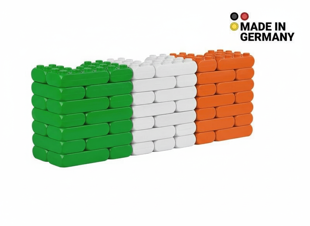 XXL-Funblocks Flaggen-Set Irland