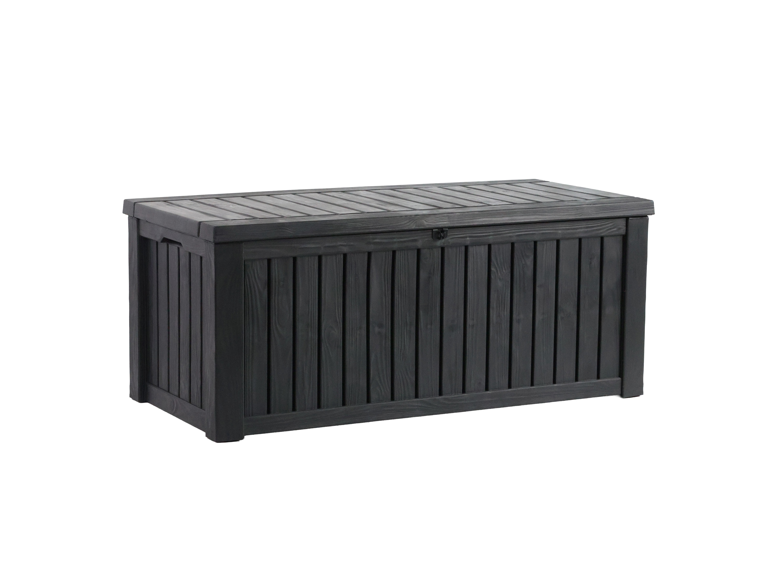 Aufbewahrungsbox Rockwood Aufbewahrungsbox für XXL-Bausteine und Gartenauflagen Box geschlossen