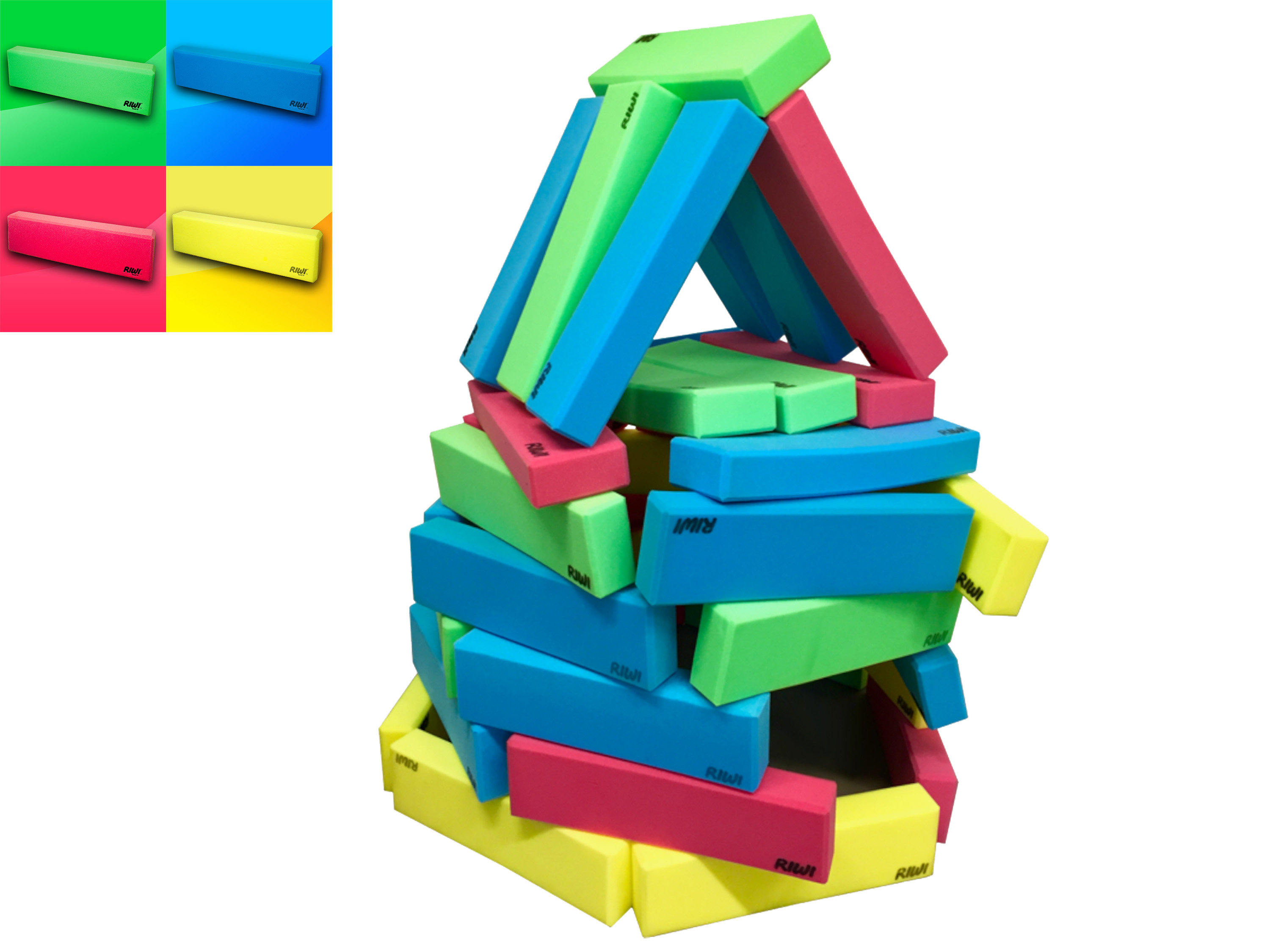 XXL Schaumstoff Spielbausteine Spielidee Turm