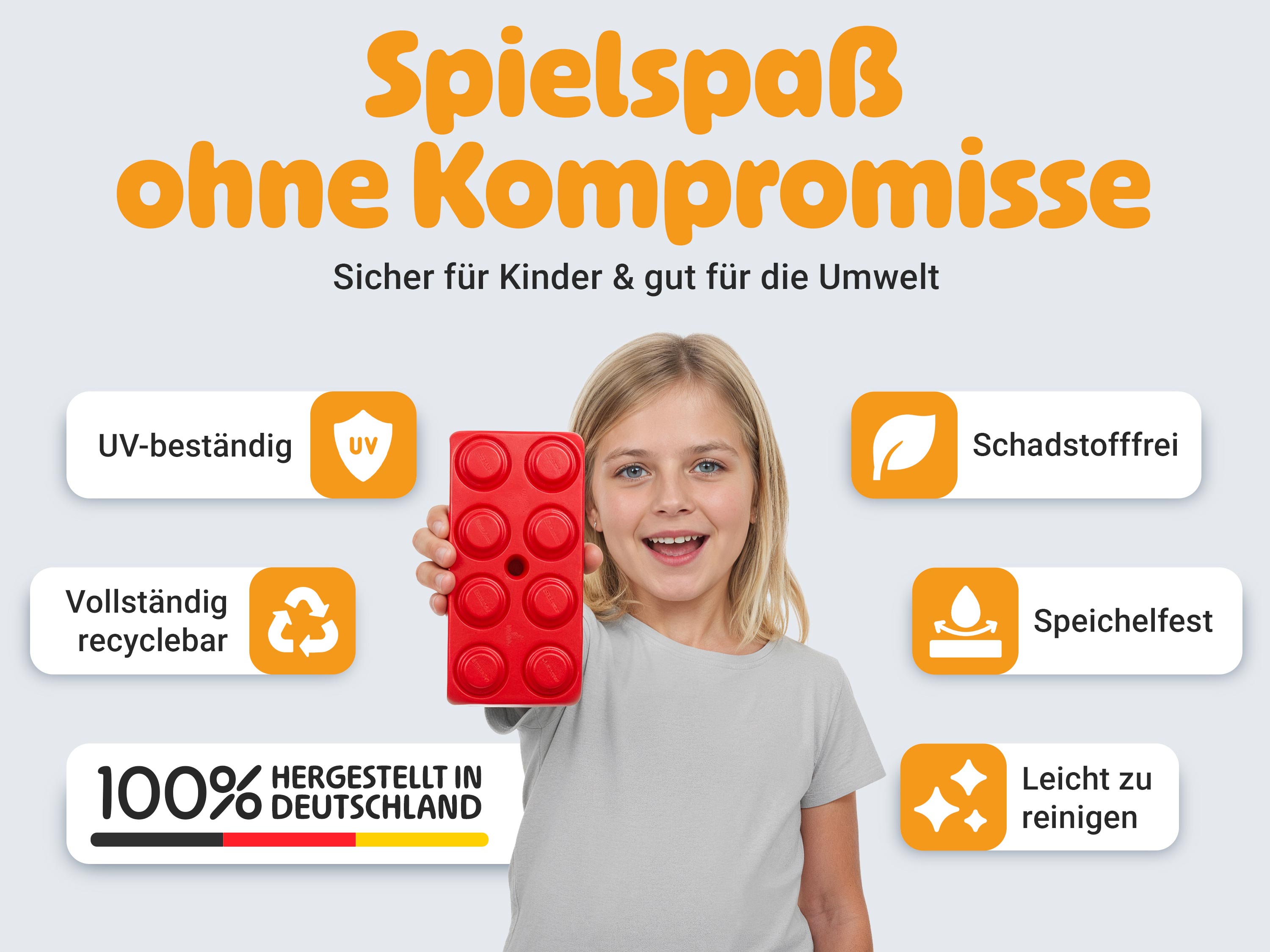 ESDA Spielbaustein Highlights Fakten zur Qualität der ESDA Steine