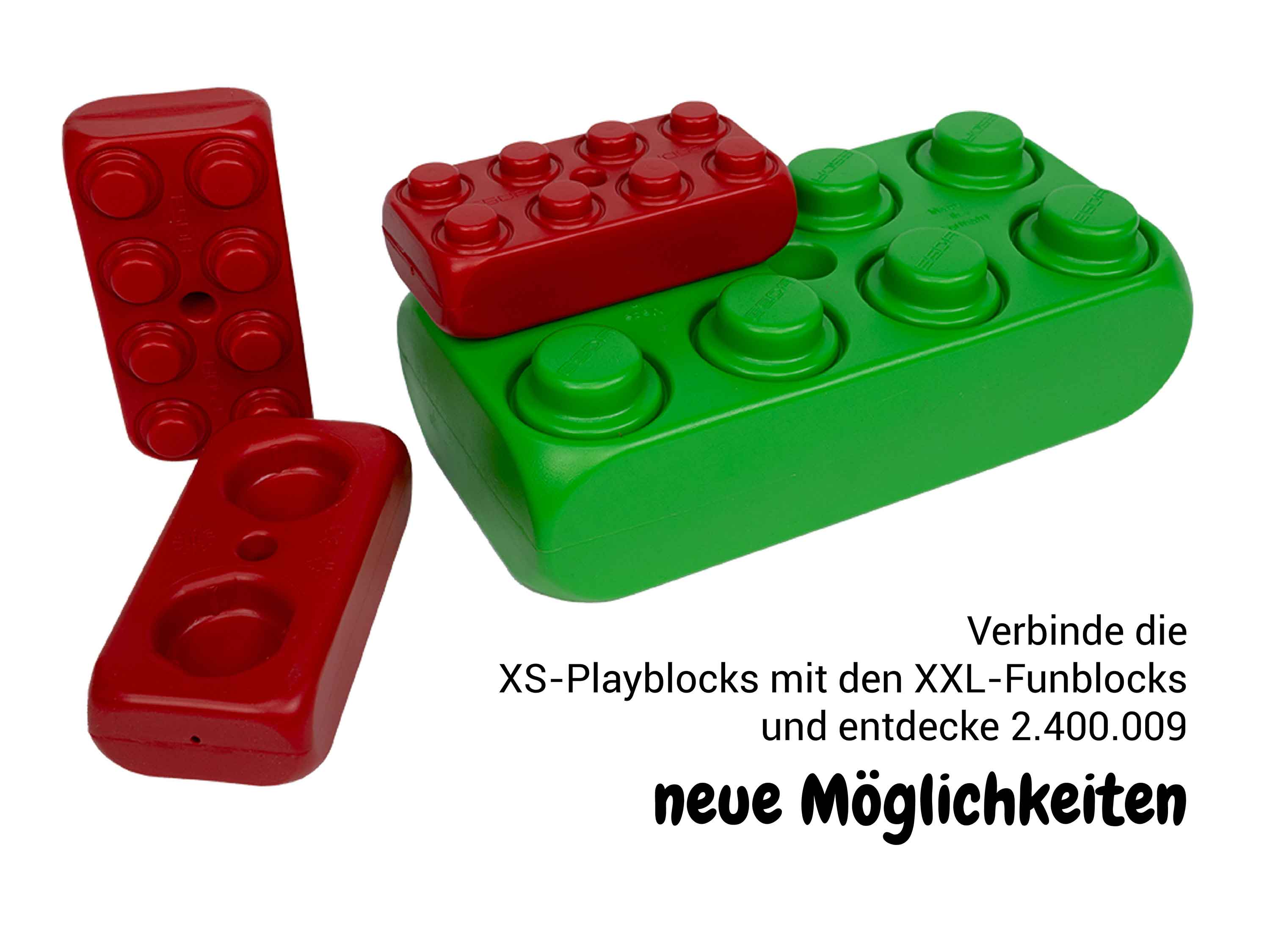 Bild mit Spielbausteinen Adapterstein